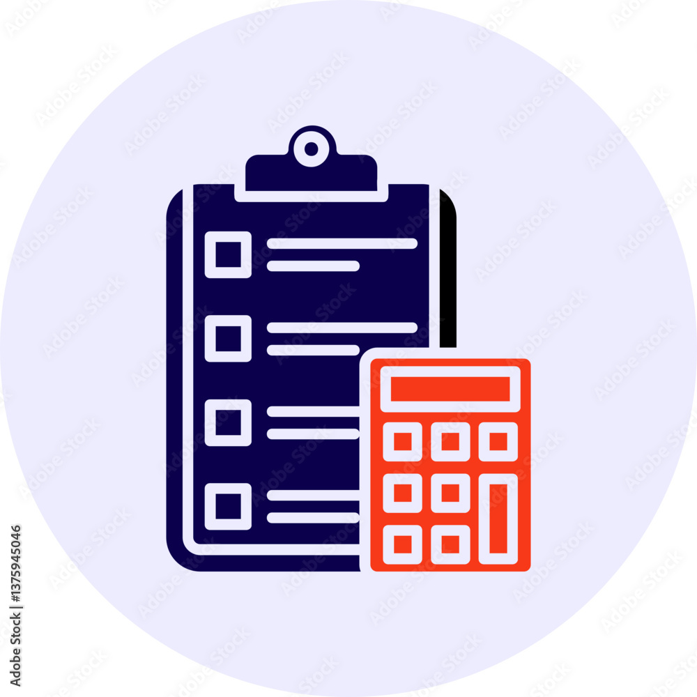 Accounting Vector Icon Design Accounting Vector Icon Design