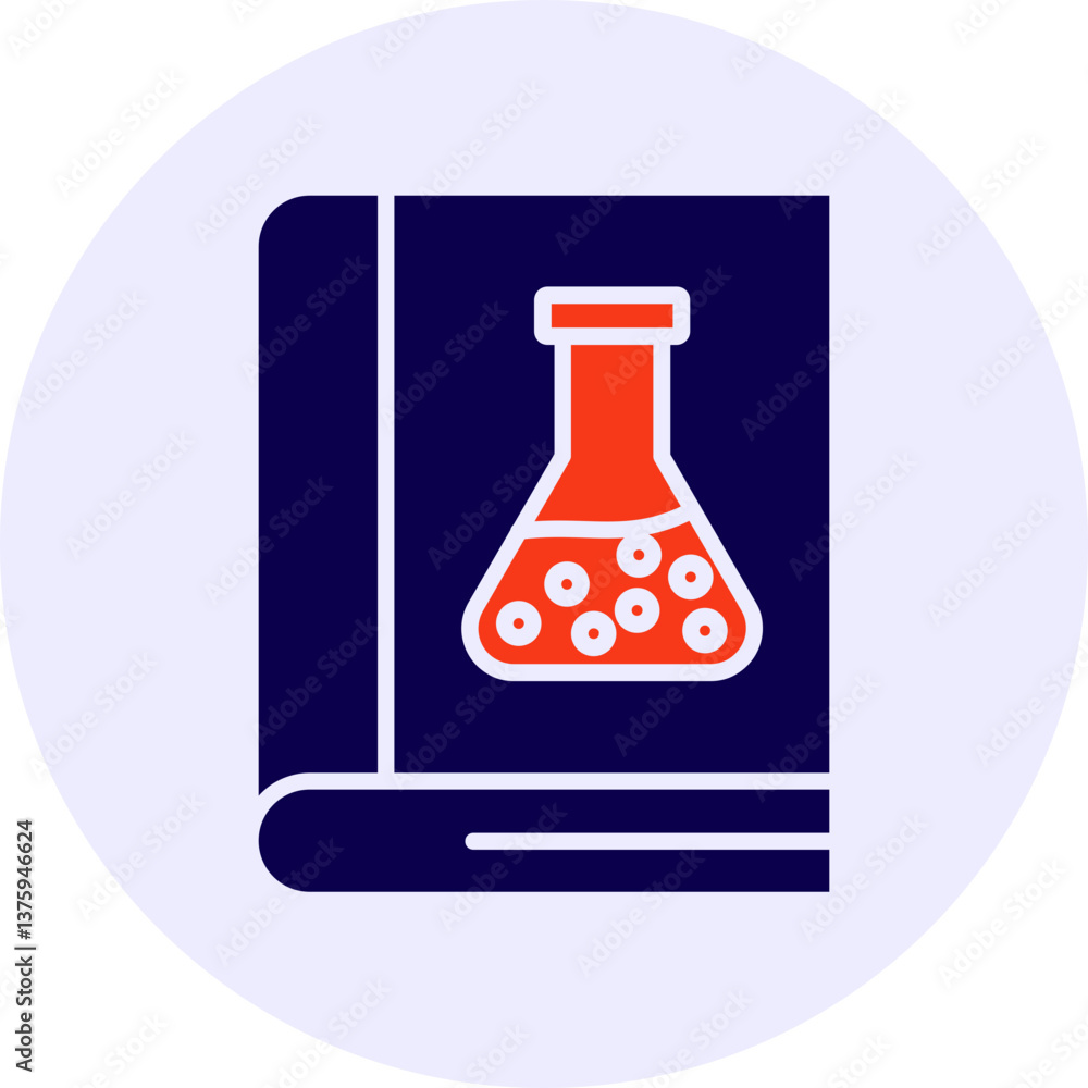 Science Book Vector Icon Design Science Book Vector Icon Design