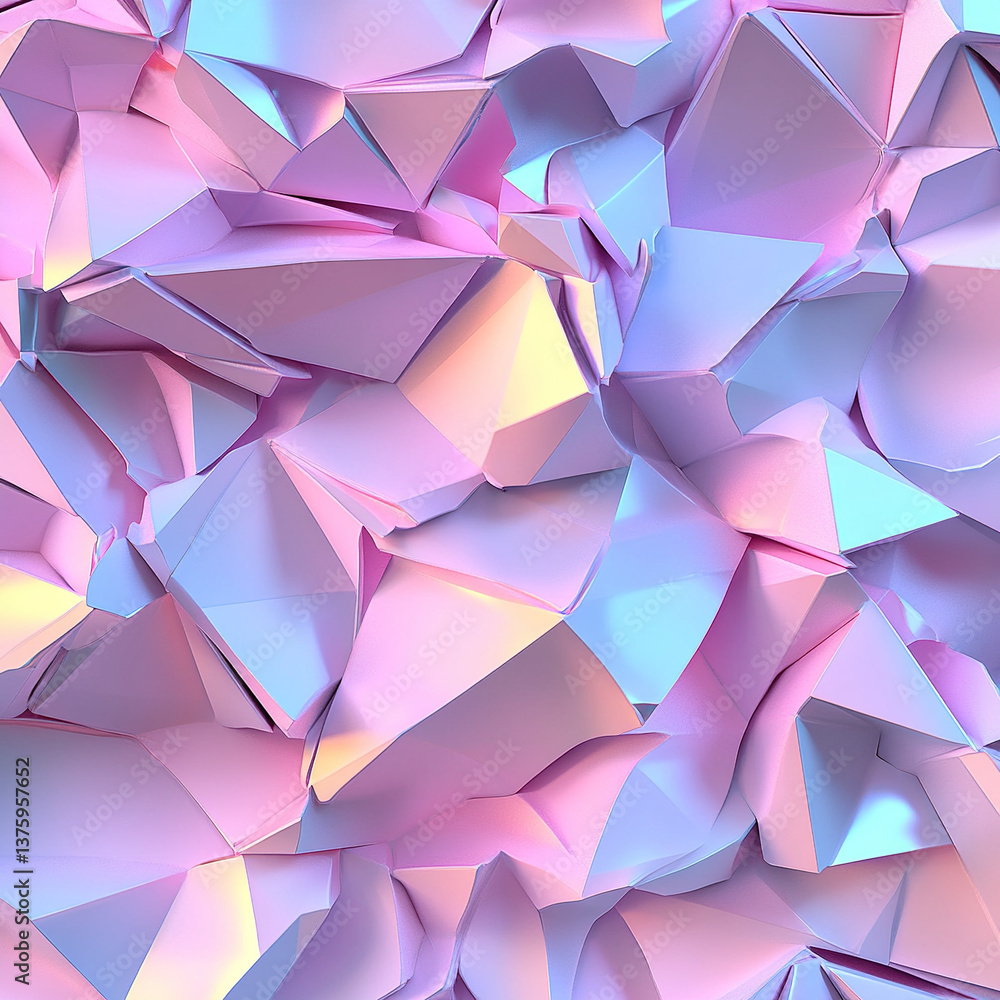 Modern Low-Poly Geometric Background Modern Low-Poly Geometric Background