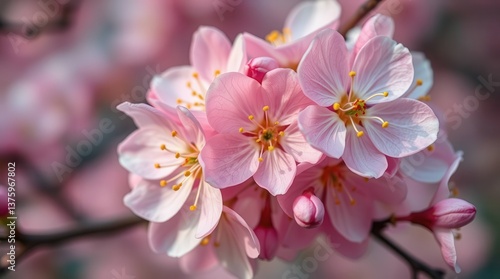 peach tree blossom