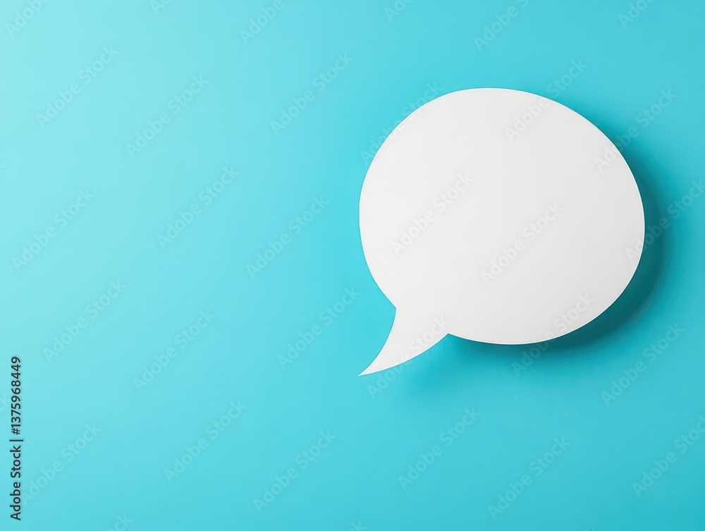 Minimalist speech bubble icon representing communication, conversation, and expressive dialogue in a modern design approach Minimalist speech bubble icon representing communication, conversation, and expressive dialogue in a modern design approach