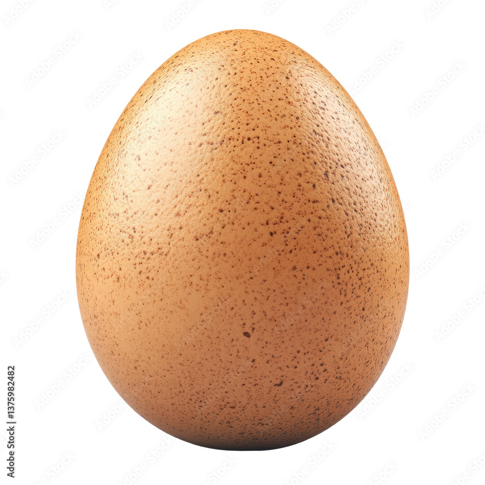 Fresh Brown Egg Isolated on Black Background on white background Fresh Brown Egg Isolated on Black Background on white background