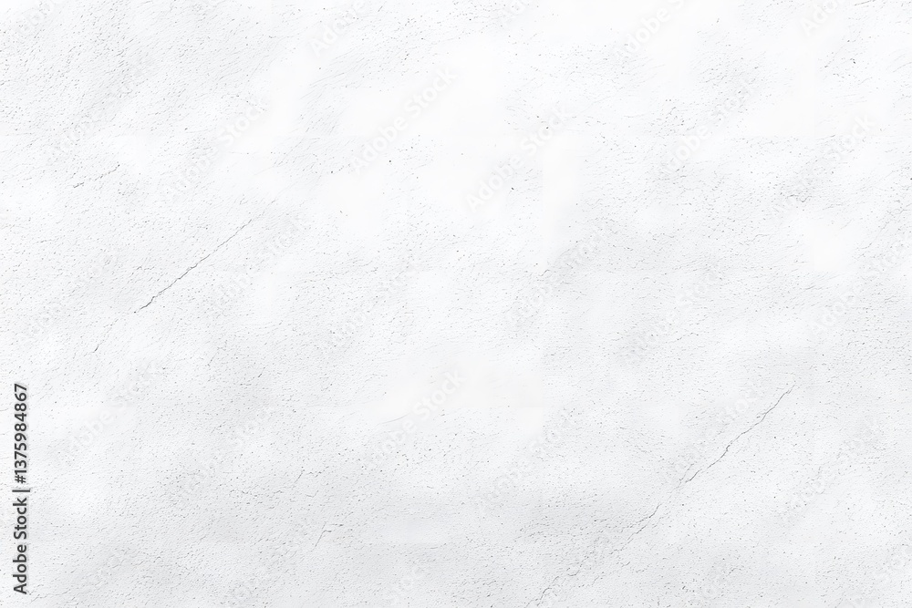 Fototapeta premium White Textured Wall Background Subtle Grainy Plaster Surface
