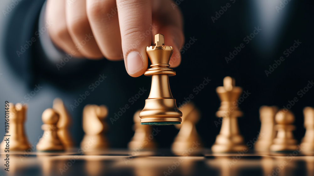 Strategic Move in Chess Game Strategic Move in Chess Game