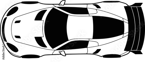 Simple vector icon car
