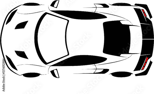 Simple vector icon car
