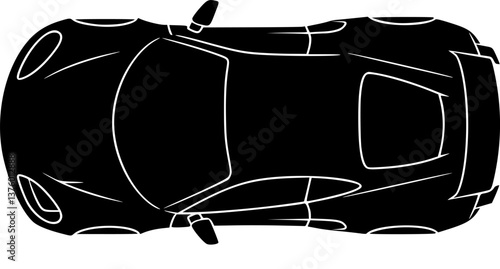 Simple vector icon car
