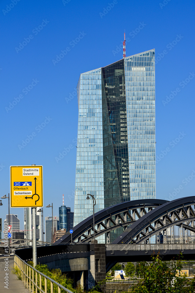 ECB, European Central Bank, Frankfurt, Germany