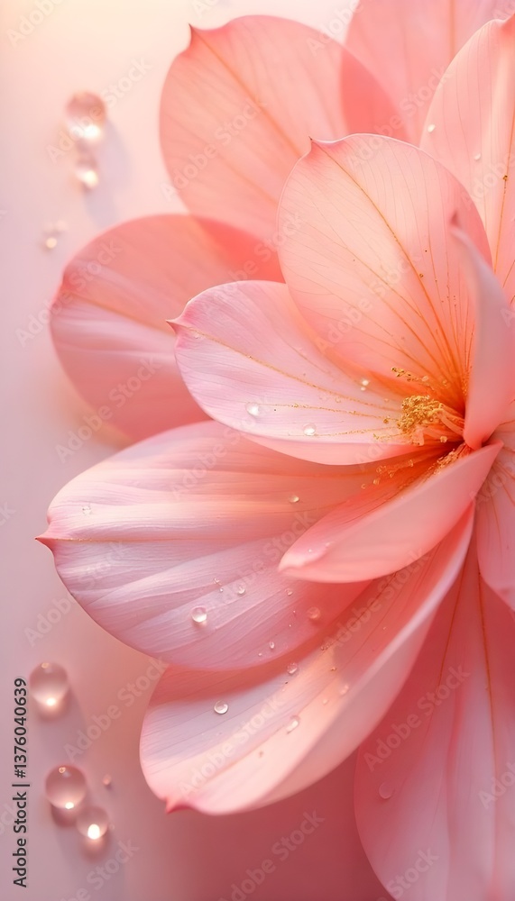 Fototapeta premium pink daisy flower