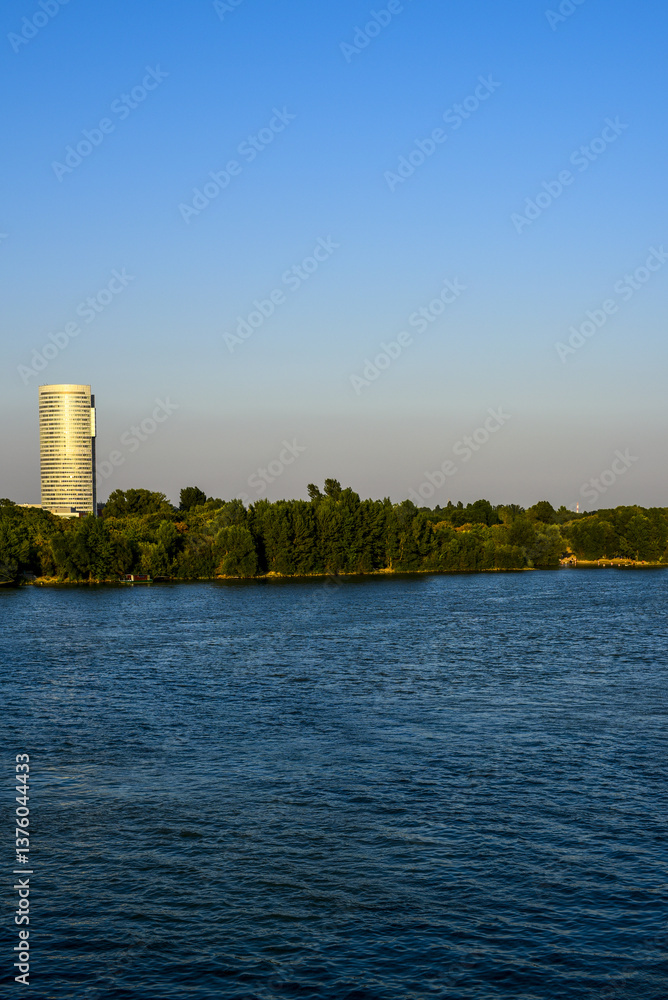 River Danube, Vienna, Austria
