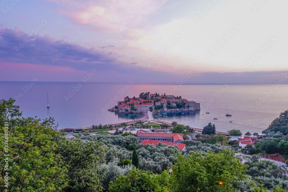 Luxus Tourismus Ressort, Halbinsel Sveti Stefan, Montenegro, Sve