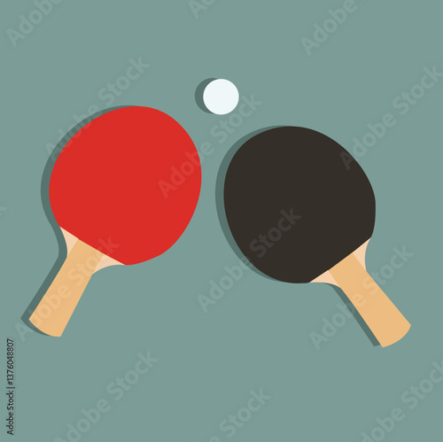 ping pong table racket. Racket for table tennis