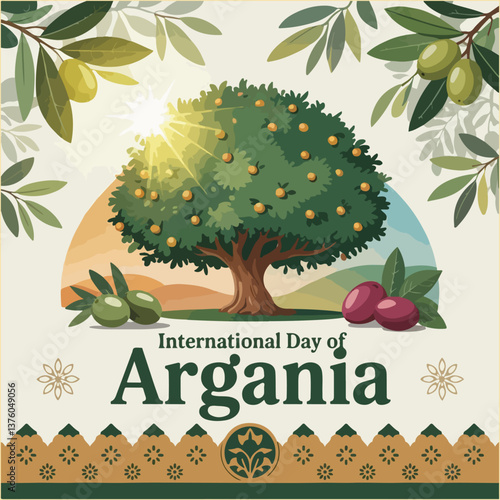 Celebrate International Day of Argania: Honoring nature's gift for sustainable beauty and health.
