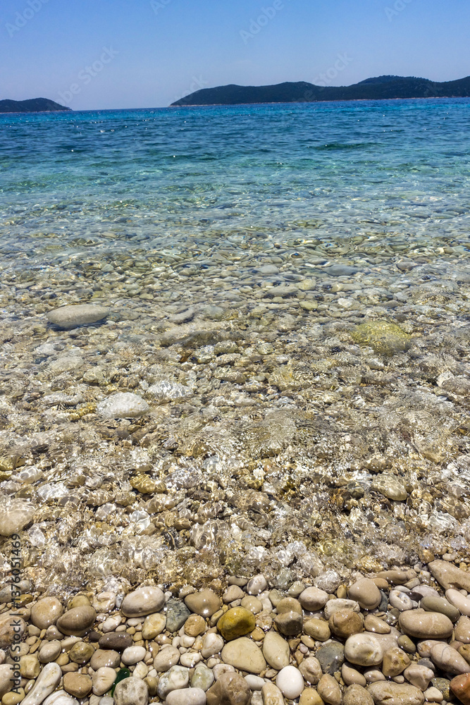Badebucht bei Dubrovnik, Dalmatien, Kroatien, Dubrovnik