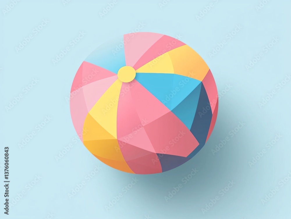 Obraz premium Beach Ball Summer Fun