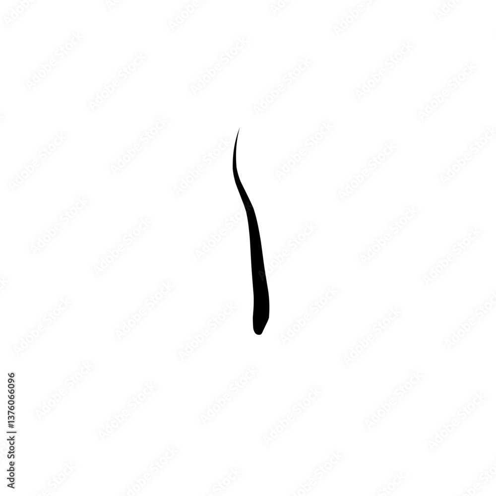 Hair Strand Vector Hair Strand Vector