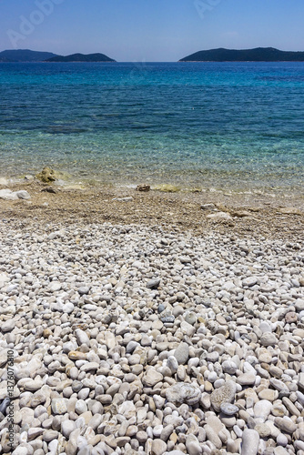 Obraz na płótnie Badebucht bei Dubrovnik, Dalmatien, Kroatien, Dubrovnik w salonie