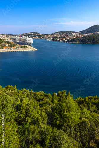 Obraz na płótnie Dubrovnik, Dalmatien, Kroatien w salonie