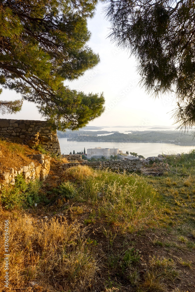 Abendstimmung, Sibenik, Dalmatien, Kroatien