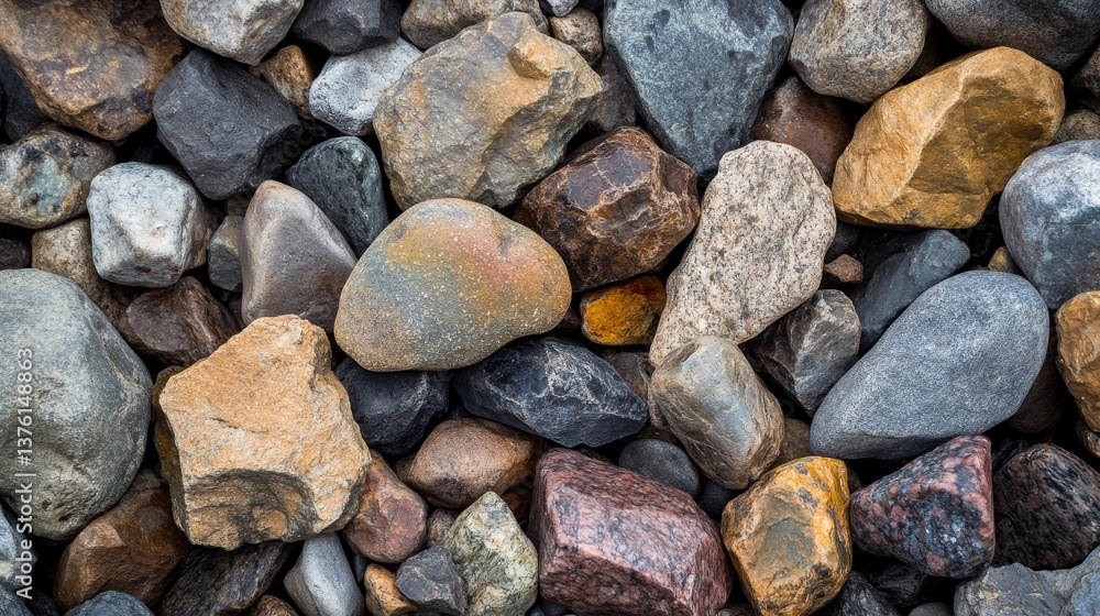 Unique rocks of various shapes and sizes fill the yard Unique rocks of various shapes and sizes fill the yard