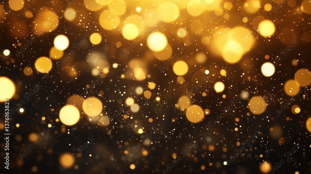 Abstract gold background, glamour bokeh, luxury background illustration Abstract gold background, glamour bokeh, luxury background illustration