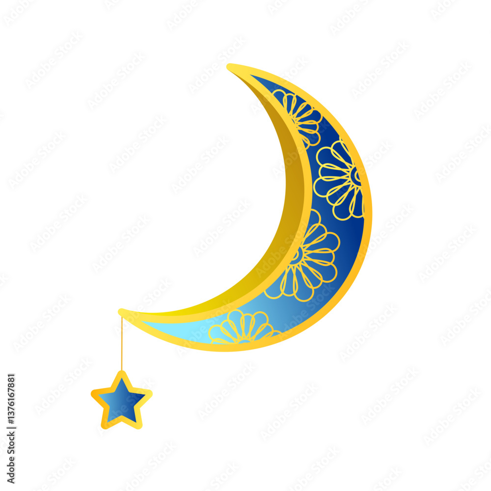 moon and star moon and star