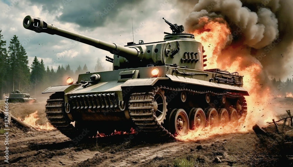 old soviet tank old soviet tank