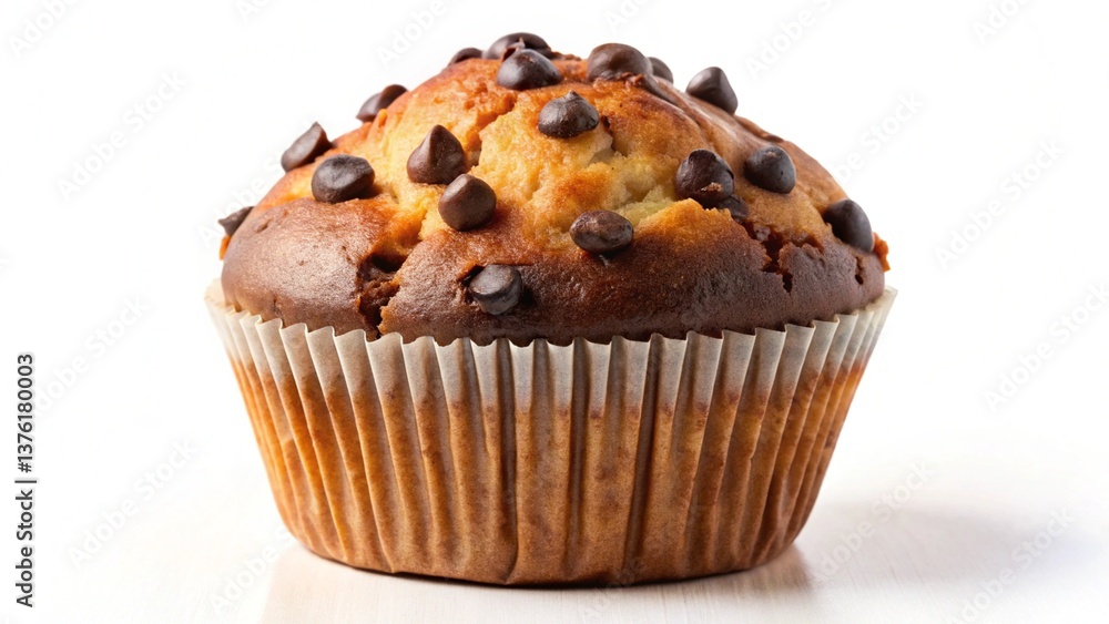Muffin aux pépites de chocolat on white
Muffin aux pépites de chocolat on white