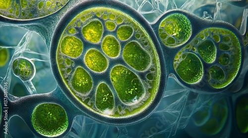 Scientific Visualization of Plant Cells and Chloroplasts