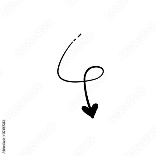 heart on hook