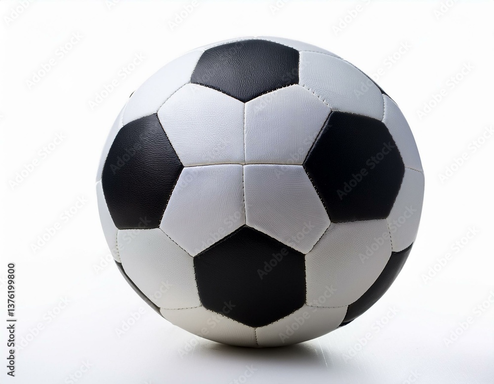 Fototapeta premium soccer ball isolated on white background 