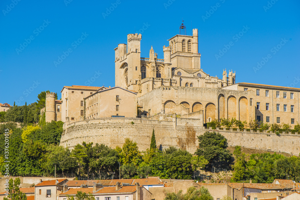 Sankt Nazaire Kathedrale, Beziers, Frankreich, Languedoc Roussil
