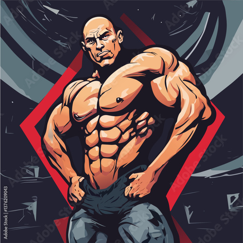 Alpha Force: Comic-Style Bodybuilders & Heroes