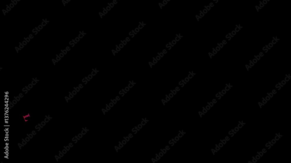 animated typography lets go travel on black background with colorful gradient text in red, purple, and blue, perfect for travel, tourism, and adventure-themed projects