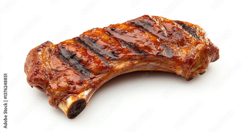 Grilled BBQ Pork Ribs Grilled BBQ Pork Ribs