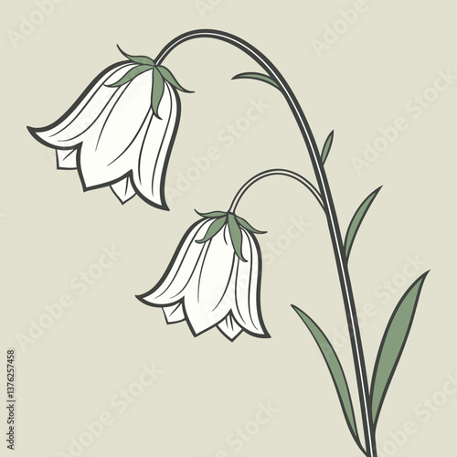 vector illustration of a flower