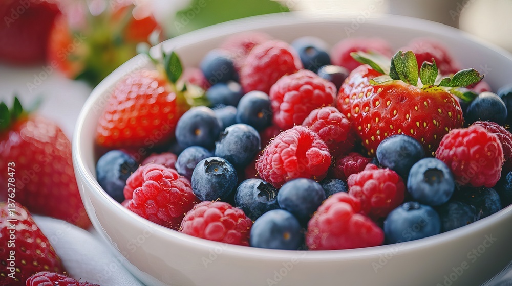 Strawberries and berries Strawberries and berries
