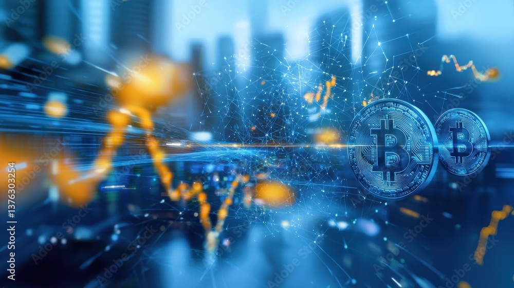 Cryptocurrency trends and analysis financial district digital art urban environment futuristic viewpoint economic concepts Cryptocurrency trends and analysis financial district digital art urban environment futuristic viewpoint economic concepts