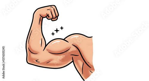 Isolated Muscular Arm