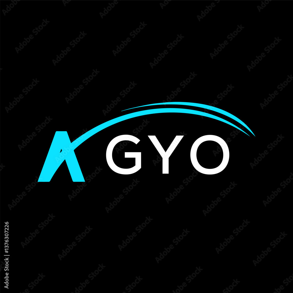 GYO creative minimalist letter logo. GYO creative minimalist letter logo.