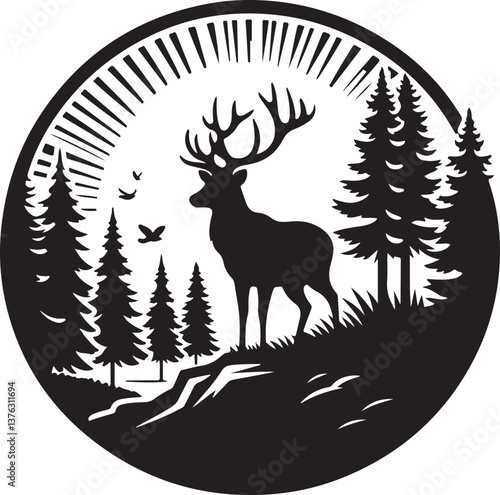 deer in the forest