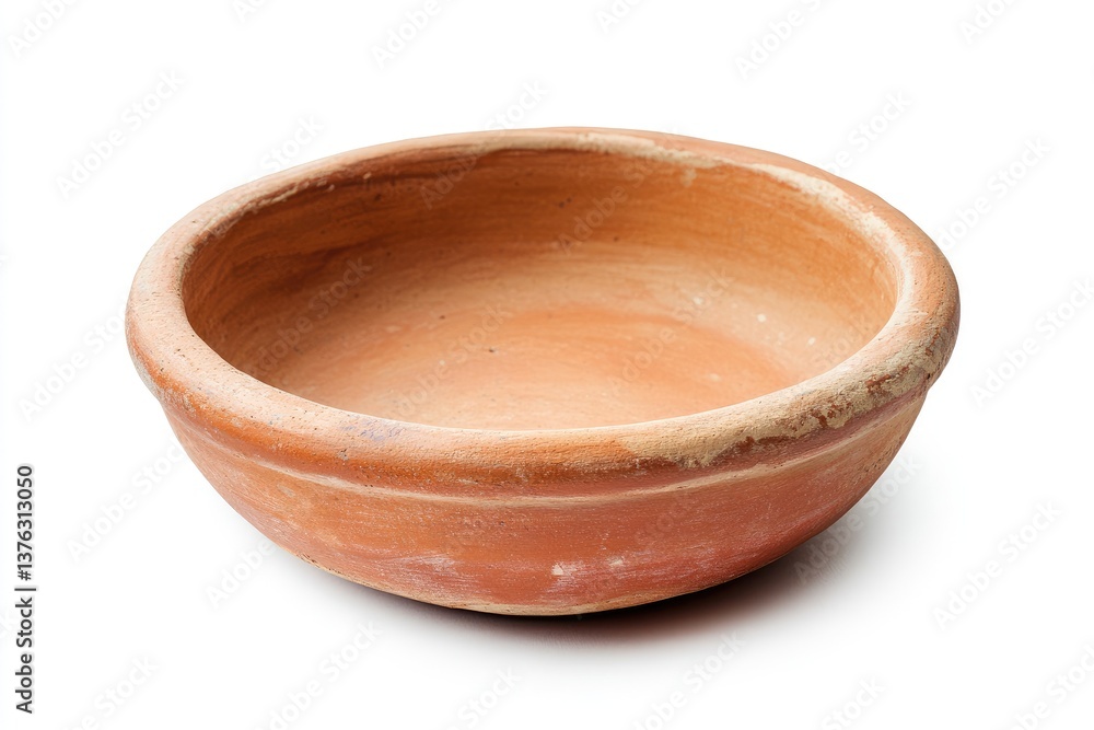 Empty terracotta bowl Empty terracotta bowl