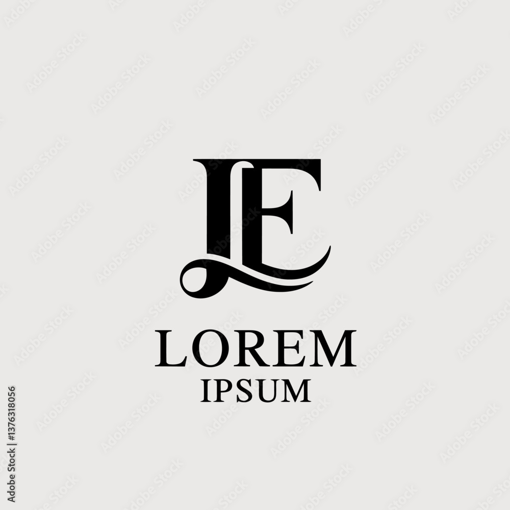 Elegant 'F' Monogram Logo Design with Swirl, Perfect for Branding and Initial-Based Creative Projects. Elegant 'F' Monogram Logo Design with Swirl, Perfect for Branding and Initial-Based Creative Projects.