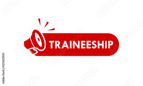 Obraz na płótnie Traineeship design logo template illustration w salonie