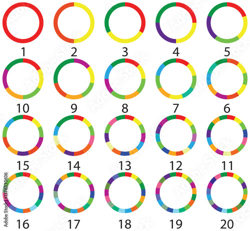Color Theory Chart with CMYK, RGB, RYB and Grayscale Color Modes, Hue, Saturation, Brightness, 