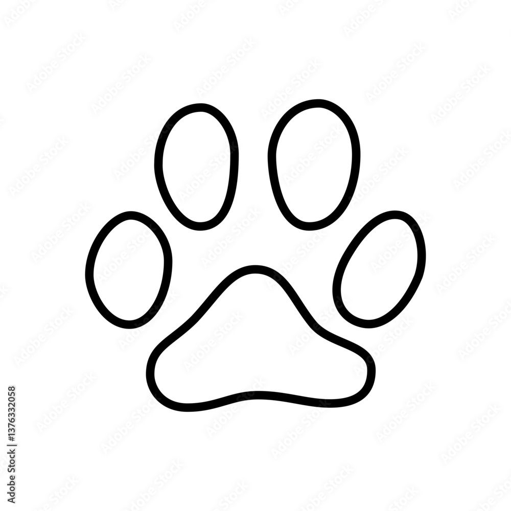 Paw Prints Icon Paw Prints Icon