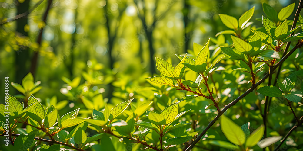 Earth day environment design. Green leaves forest and defocused abstract sunlight bokeh lush foliage. Green leaves eco-friendly background with place for text. Concept of ecology healthy environment Earth day environment design. Green leaves forest and defocused abstract sunlight bokeh lush foliage. Green leaves eco-friendly background with place for text. Concept of ecology healthy environment