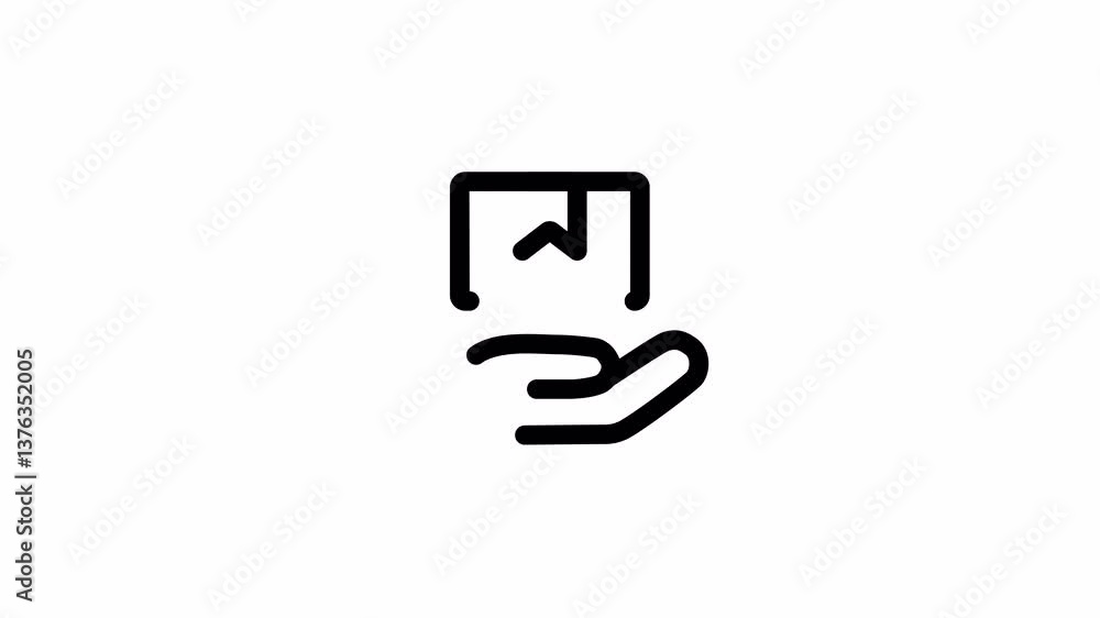 Receive Give Pack icon of hand holding, donation, donate, receive, give, charity ...