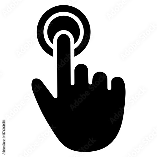 Action Glyph Icon