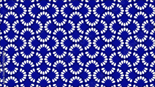 Unique Fan Pattern. Unique fan vector pattern. fan illusion pattern.